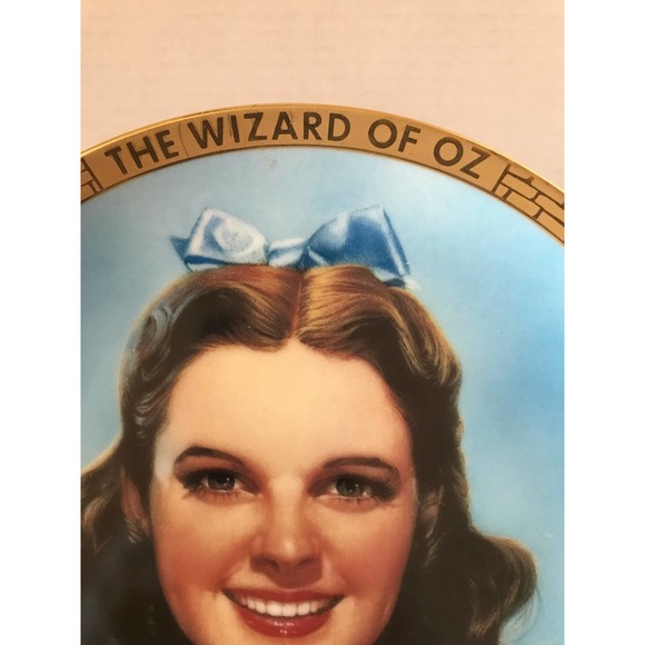 WIZARD OF OZ BY HAMILTON DOROTHY & SCARECROW PLATES - Picture 4 of 15